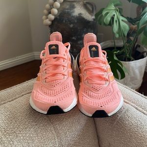 Adidas Ultraboost 22 woman’s running shoes orange flash